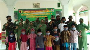 Kodim 0826 Pamekasan Santuni Anak Yatim Di Yayasan Baiturrahman Desa Teja Timur