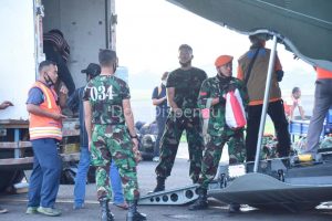 Percepat Tangani Korban Banjir Kalsel , TNI AU Kerahkan Alustista