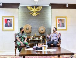 Bertemu Dengan Panglima, Kapolri Pastikan Sinergitas dan Soliditas TNI-Polri Ditingkatkan