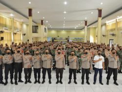 Kapolda Jatim Beri Pembekalan Siswa Diktuk Bintara Polri dan Dikmaba TNI AD di SPN Mojokerto