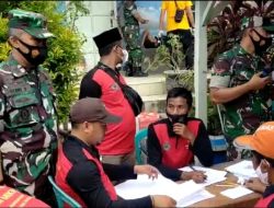 Serbuan Vaksinasi Di PP. Al Jufri Blumbungan, Koramil 0826-05 Larangan Berikan Pendampingan