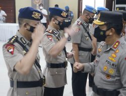 Kapolda Pimpin Upacara Sertijab 7 Pejabat Utama Polda Bali