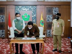 Pemkab Pamekasan Teken MoU Dengan Icon Plus, Harapan Bupati Baddrut Tamam Bisa Bantu Market Online WUB