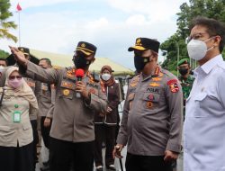 Cegah Omicron Lewat PPLN, Kapolri Pastikan Prokes dan Karantina di PLBN Entikong