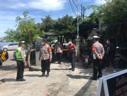 Waka Polsek Benoa Tegur Langsung Warga Yang Tidak Taat Prokes
