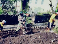 Antisipasi Luapan Air, Koptu Nyono Rangkul Warga Normalisasi Parit