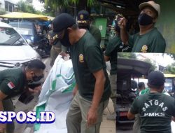 Satpol PP Pamekasan Tertibkan Reklame Tidak Berizin