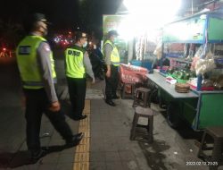 Ops Yustisi PPKM Level 3 di Seputaran Wilayah Hukum Polsek Denpasar Selatan Sampaikan Ketaatan Prokes  