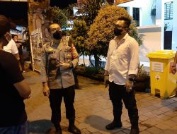 Kapolresta Denpasar Lakukan Pengecekan Posko PPKM Kelurahan Sesetan, Denpasar Selatan