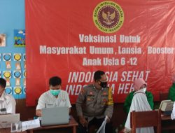 BIN Daerah Jawa Timur Terus Gencarkan Vaksinasi, Ratusan Murid SDN Barkot 1 Pamekasan Siap di Vaksin