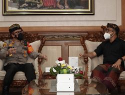Jalin Silaturahmi, Kapolresta Denpasar Kunjungi Walikota Jaya Negara