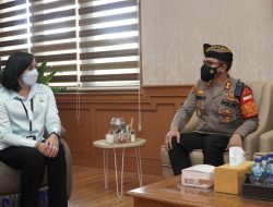 Kapolresta Denpasar Kunjungi Kajari Denpasar, Tingkatkan Sinergitas Penegakan Hukum 