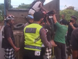 Cegah Aksi Balap Liar dan Knalpot Brong di Kelurahan Serangan, Polsek Densel Amankan Belasan Motor