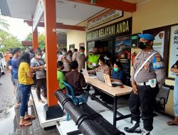Polsek Benoa Polresta Denpasar Laksanakan Gerai Vaksin Presisi, Antusias Masarakyat Cukup Tinggi