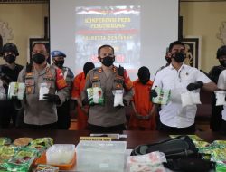 Polresta Denpasar Berhasil Amankan 18 Kilogram Sabu Dan 984 Butir Ekstasi