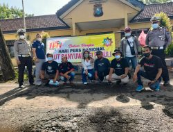 Hebat! KJJT-BWI Rayakan HPN Dengan Bansos Seperti ini