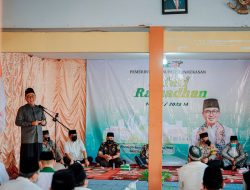 Hari Pertama Bupati Pamekasan Safari Ramadan 1443 Beri Bantuan Pada Guru Ngaji Dan Anak Yatim di Kec. Batumarmar Serta Pasean