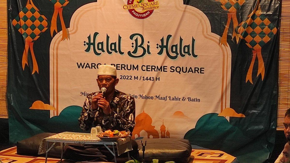 Giat Halal Bihalal Warga Perumahan Cerme Square Residence Gresik Diisi Dengan Pengajian