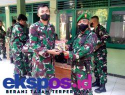 Prajurit Kodim 0826 Pamekasan Terima Susu Serdadu Dari Kasad