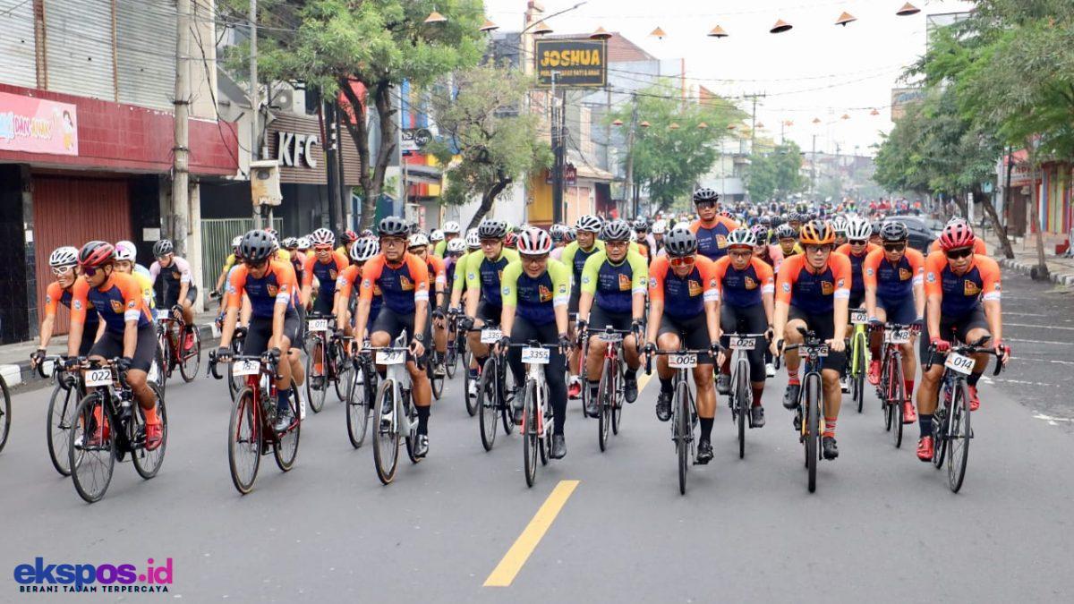 Event Sepeda Tahunan Bromo KOM Challenge 2022 Start dari Mapolda Jatim