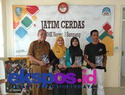 Bermodal Laptop Sekolah Mila Siswi SMKN 1 Sampang Terbitkan Novel