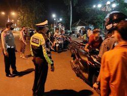 Razia Balap Liar Di Pamekasan, Polisi Amankan 75 Unit Sepeda Motor