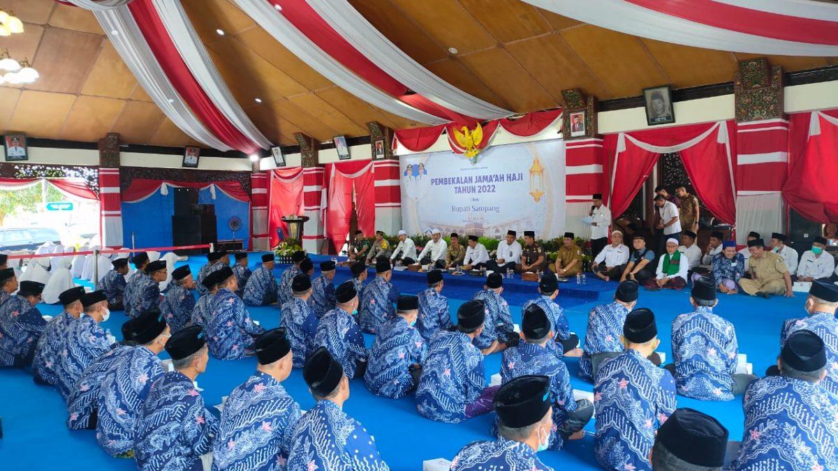 Sebelum Berangkat, 173 Jemaah Haji Mendapat Pemaparan di Pendopo Sampang