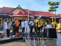 Jalin Sinergitas Pemerintah, TNI/Polri, Insan Pers dan Masyarakat Olah Raga Bersama di HUT Bhayangkara ke-76