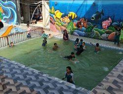 Jelang Libur Panjang SDI Nurul Jadid Refreshing ke Kolam Renang Kafe Kenkaro