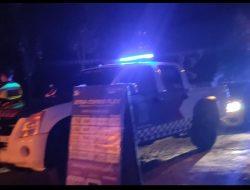 Sat Lantas Polres Sampang Patroli Bubarkan Para Pembalap Liar