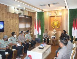 Jalin Silaturahmi, Kapolresta Denpasar Terima Audensi Pengurus KBPP Polri Resor Sukoharjo