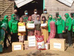 Persit Kartika Chandra Kirana Kodim 0826 Pamekasan, Berikan Bantuan Kepada Dua Lansia Lumpuh