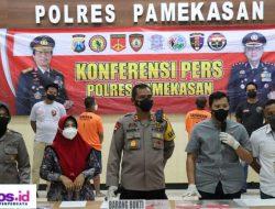 Polres Pamekasan Amankan Dua Tersangka Pemerasan, Modus Pelaku Menakuti Korban