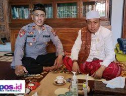 Pererat Tali Silaturahmi, Kapolsek Larangan Silaturahmi Ke Pengasuh Ponpes Al-Abror