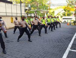 Program Unggulan Senin Cerdas Tangkas Personil Polsek Kuta Tingkatkan Pelatihan Fungsi Dasar Kepolisian