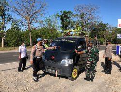 Petugas Gabungan Lakukan Penyekatan Di Perbatasan, Cegah Masuknya PMK ke Kabupaten Pamekasan