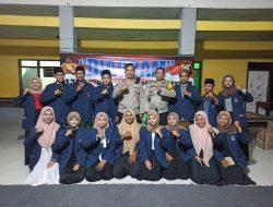 Jalin Komunikasi dan Sinergi, Kapolsek Tlanakan Gelar Diagram Dengan Mahasiswa KPM IAIN Madura T.A 2022