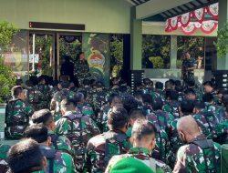 Dandim 0826 Pamekasan Beri Pengarahan Kepada Prajurit Dan PNS Usai Upacara Bendera