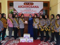 Jalin Silahturahmi, Polwan Polres Pamekasan Anjangsana Ke Rumah Purnawirawan Polwan Dalam Rangka HUT Ke-74