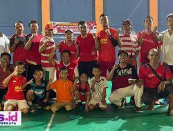 Meriahkan HUT Kemerdekaan RI Ke- 77, Wali Atlet Palapa Jaya Gelar Kejuaraan Bulu Tangkis