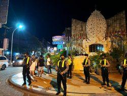 Kegiatan Patroli Terpadu Polsek Kuta Saat Weekend Berdampak Positif Bagi Keamanan Kawasan Hiburan Malam