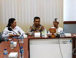 Sampaikan Perkenalan Dan Kerjasama Kapolsek Kuta Lakukan Silaturahmi Dirangkaikan Program Unggulan Aksara
