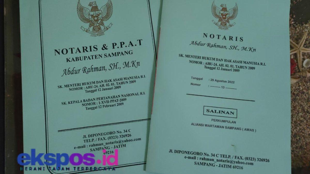 Sempat Tertunda Akhirnya Aliansi Wartawan Sampang (AWAS) Sudah ...