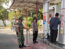 Harga BBM Naik, Polres Pamekasan Bersama Kodim dan Instansi Terkait Perketat Pengamanan SPBU