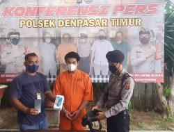 Pengungkapan Kasus Pencurian di wilayah Hukum Polsek Denpasar Timur