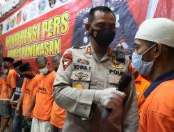 Ops ”Tumpas Narkoba Semeru 2022” Selama 12 Hari, Polres Pamekasan Berhasil Mengamankan 18 Tersangka Dari 14 Kasus
