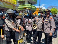 Kapolres Pamekasan Turun Langsung Melakukan Pengamanan Eksekusi Tanah di Desa Dempo