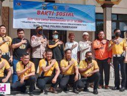 Sambut Hari Lalu Lintas Bhayangkara Ke – 67, Satlantas Polres Pamekasan Gandeng PR Ayunda Gelar Baksos 