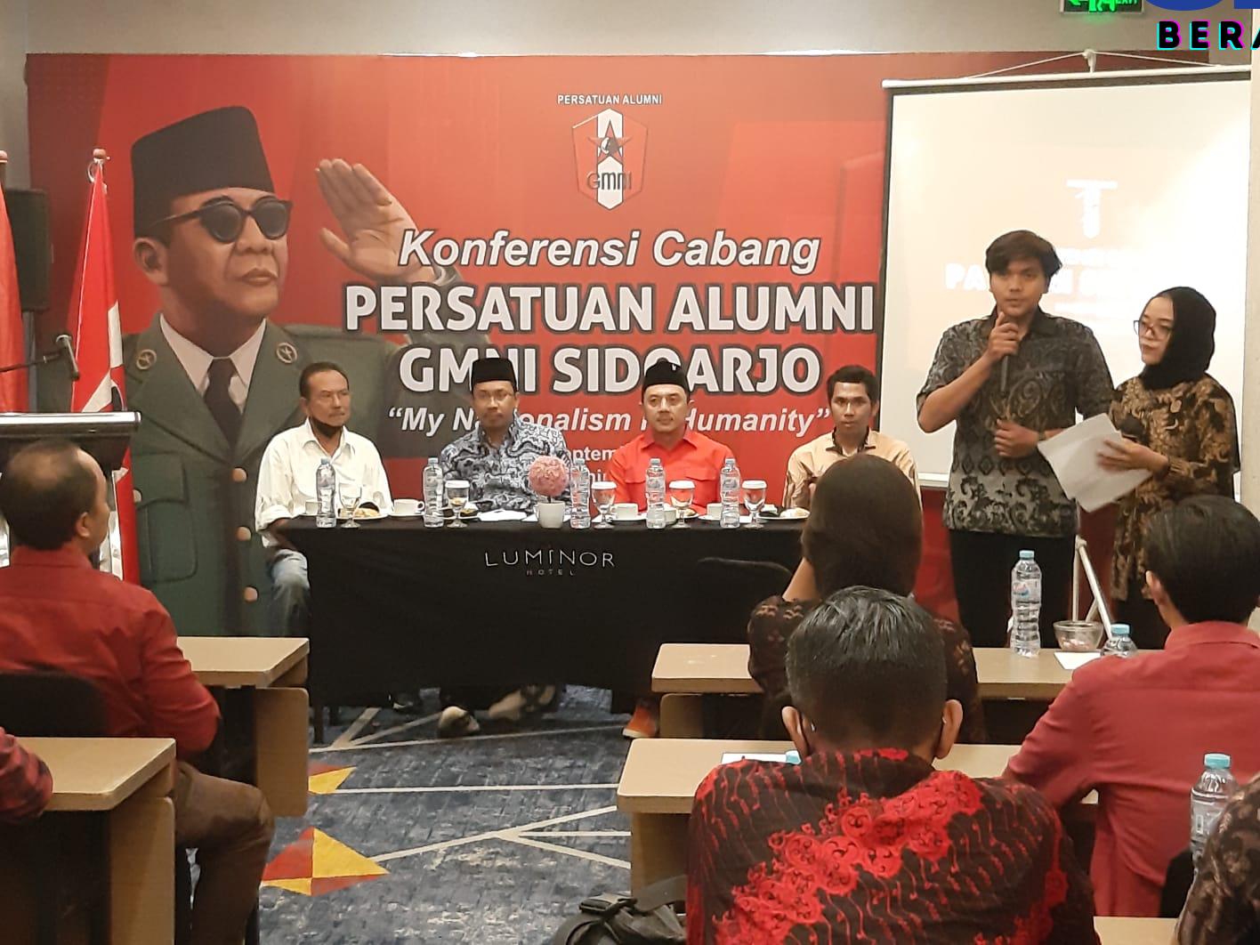 Ahmad Muhdlor Ali Menghadiri Acara Konferensi Cabang Persatuan Alumni GMNI Sidoarjo