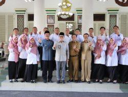 Bupati Baddrut Tamam Lantik ,16 P3K Fungsional dan Teknis, di Peringgitan Dalam Mandhapa Aghung Ronggosukowati,